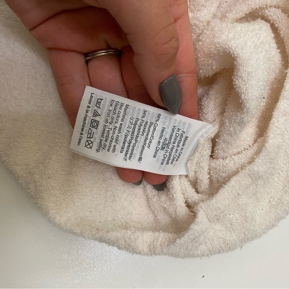 Madewell Tie-Front Marin Sweater Tee size XS - Picture 7 of 10